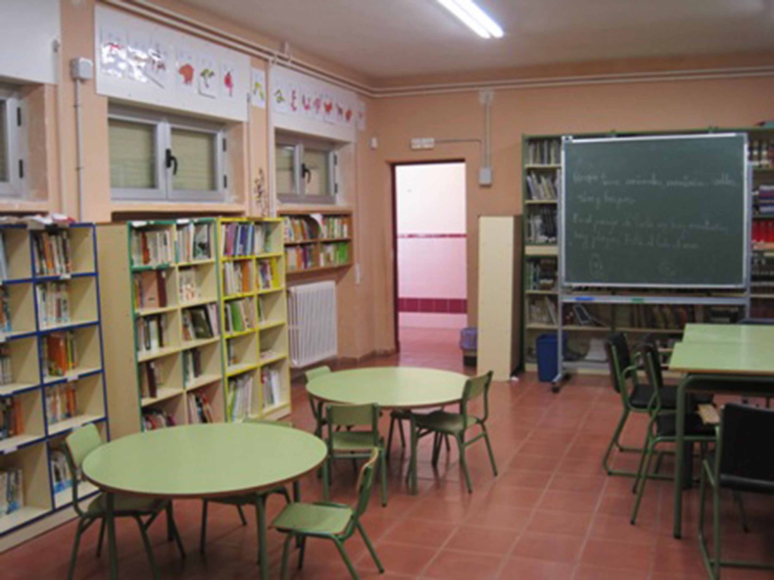 Aula del CRA de Riaza. / EL ADELANTADO