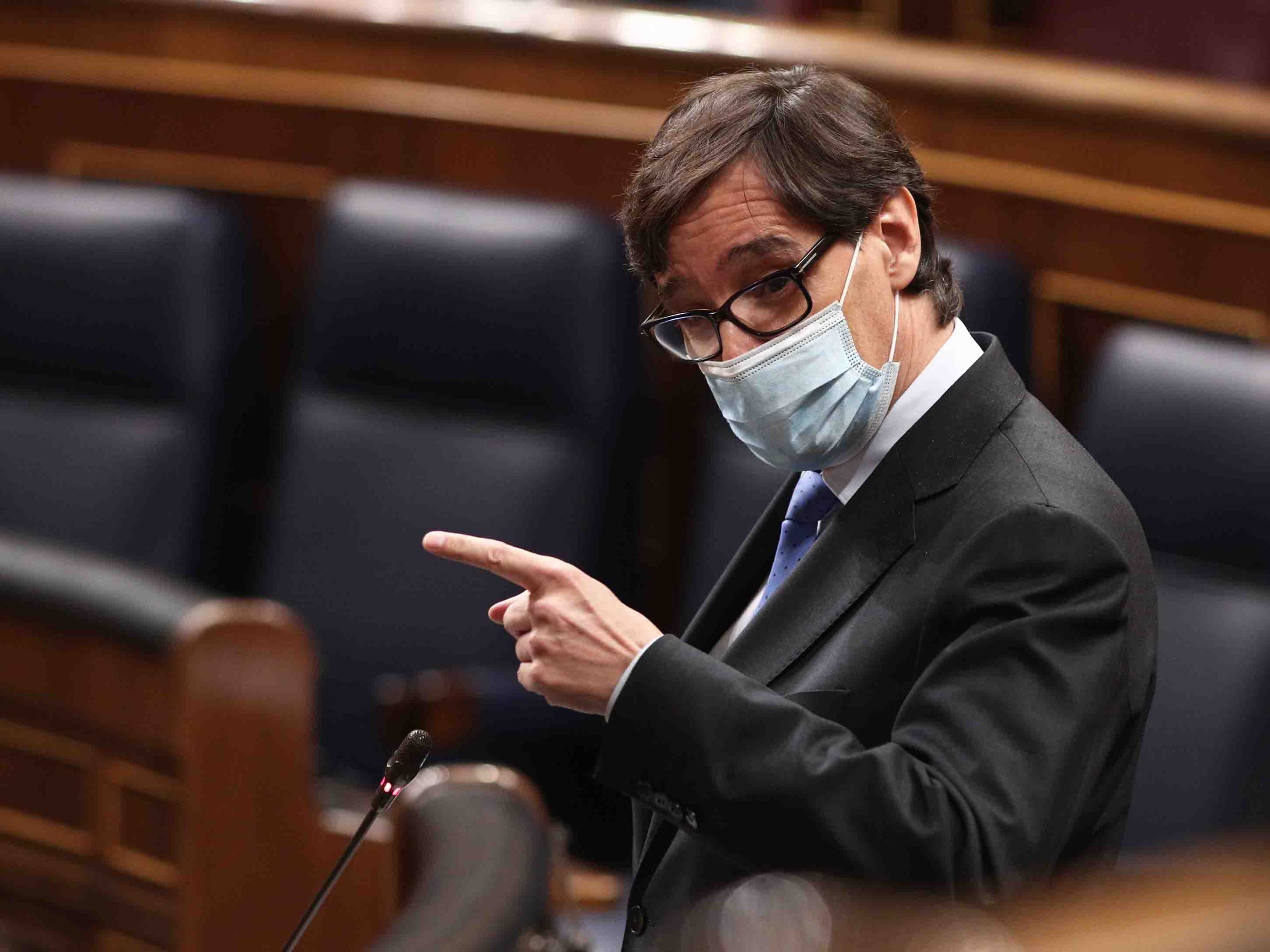 El ministro de Sanidad, Salvador Illa. / EUROPA PRESS/E. Parra.