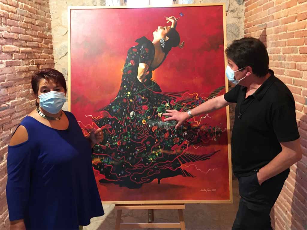 Clara Luquero y José Luis López Saura. / EL ADELANTADO