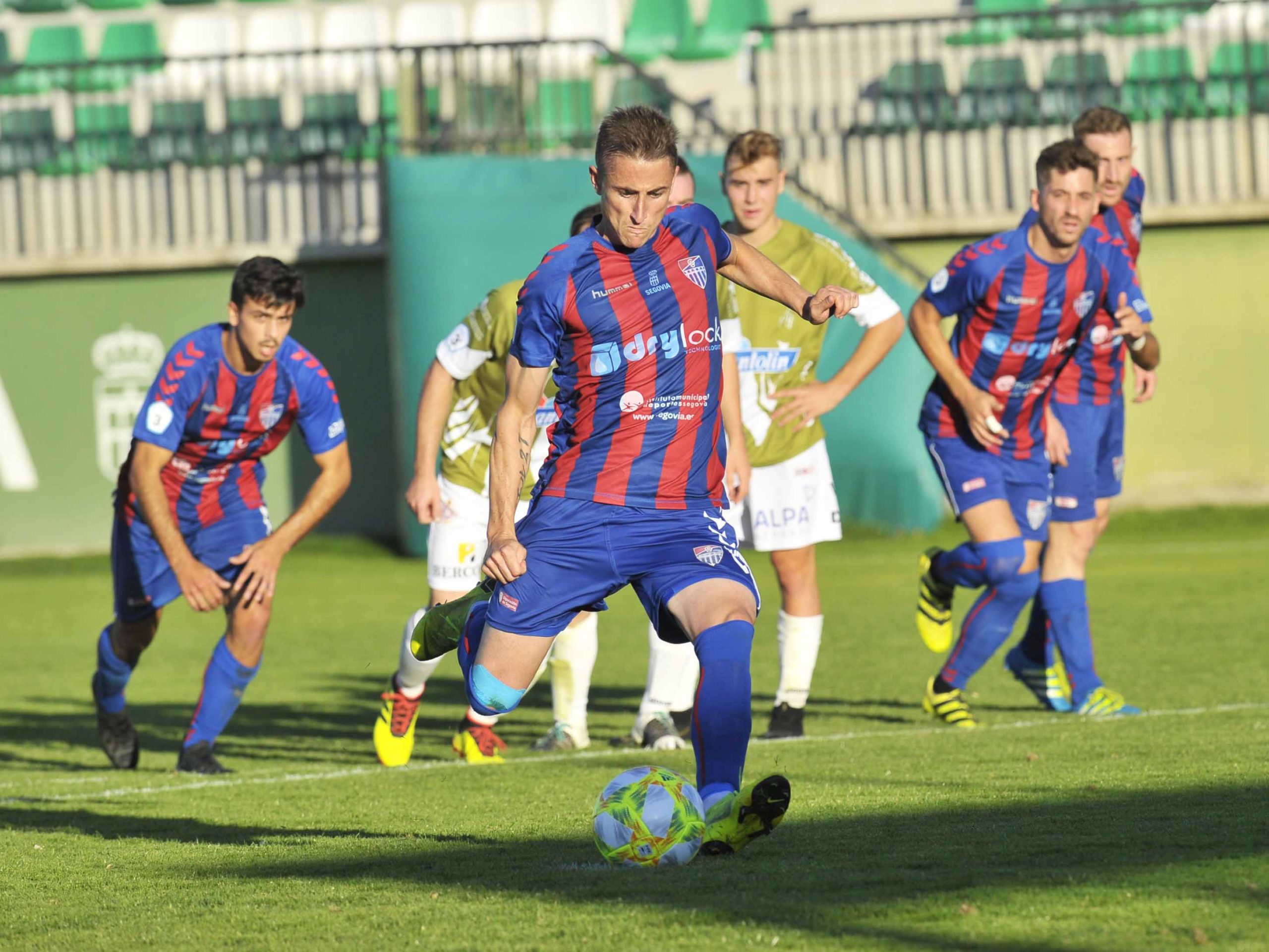 Asier Arranz, en su paso por la Segoviana. / KAMARERO