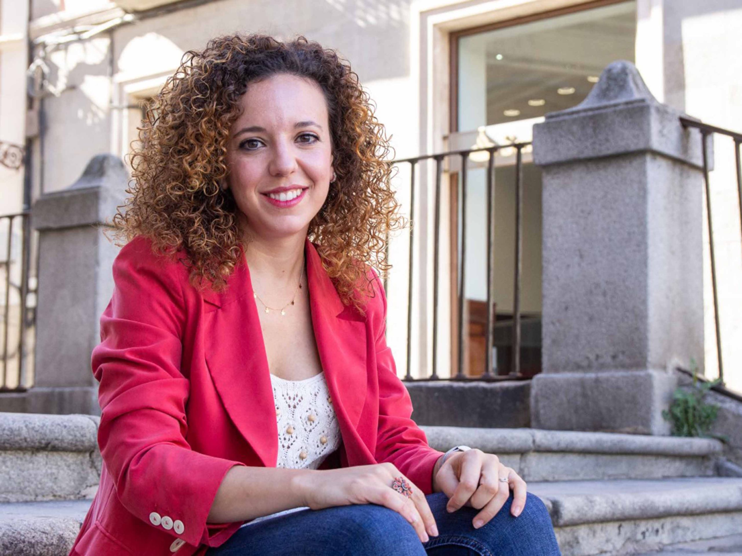 La portavoz en el Ayuntamiento de Segovia, Noemí Otero. / EL ADELANTADO