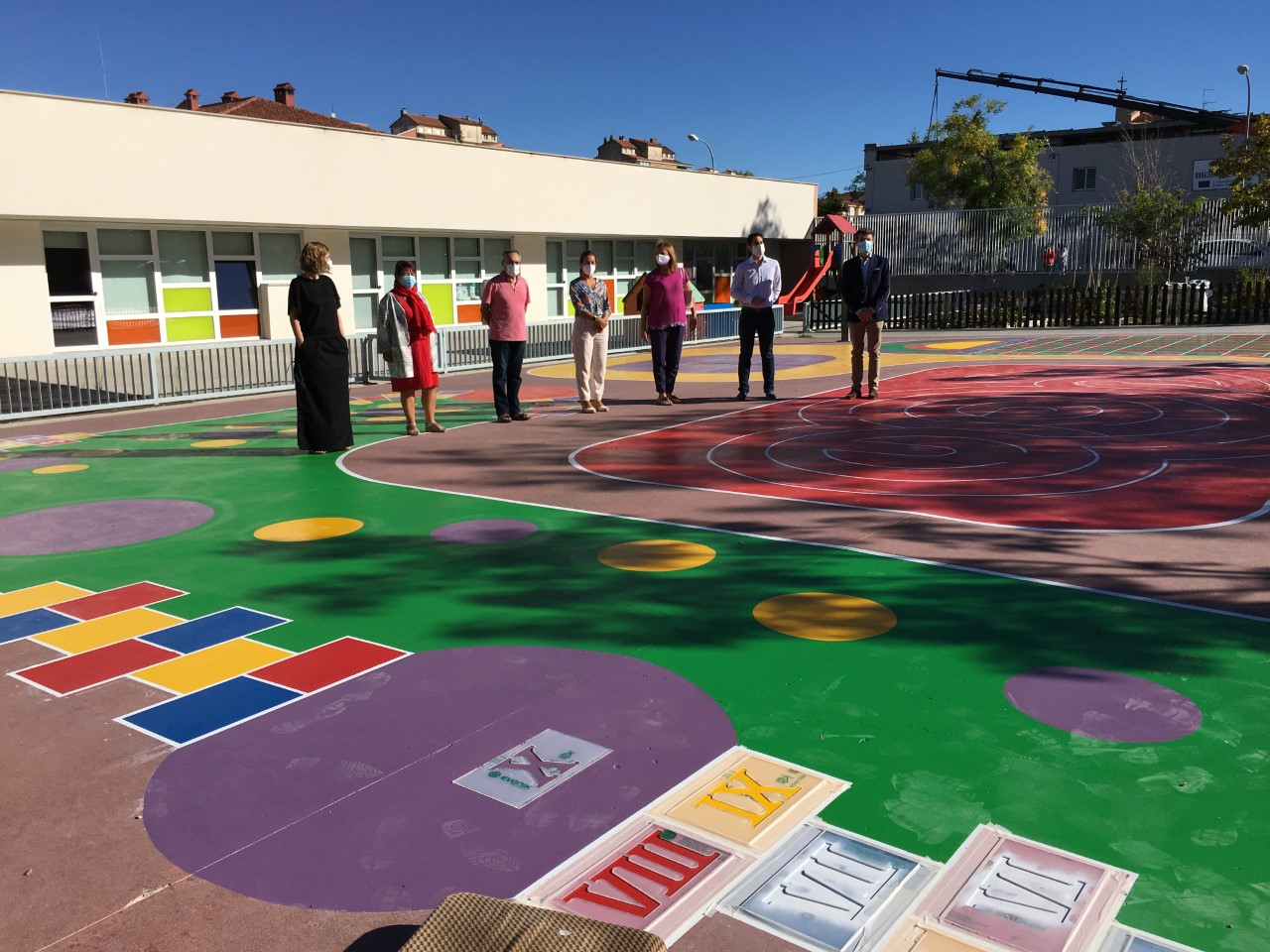 Patio del CEIP Peñascal. / EL ADELANTADO