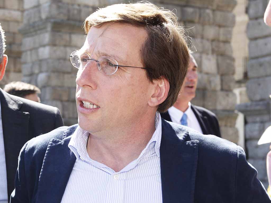 El alcalde de Madrid, José Luis Martínez Almeida. / NEREA LLORENTE