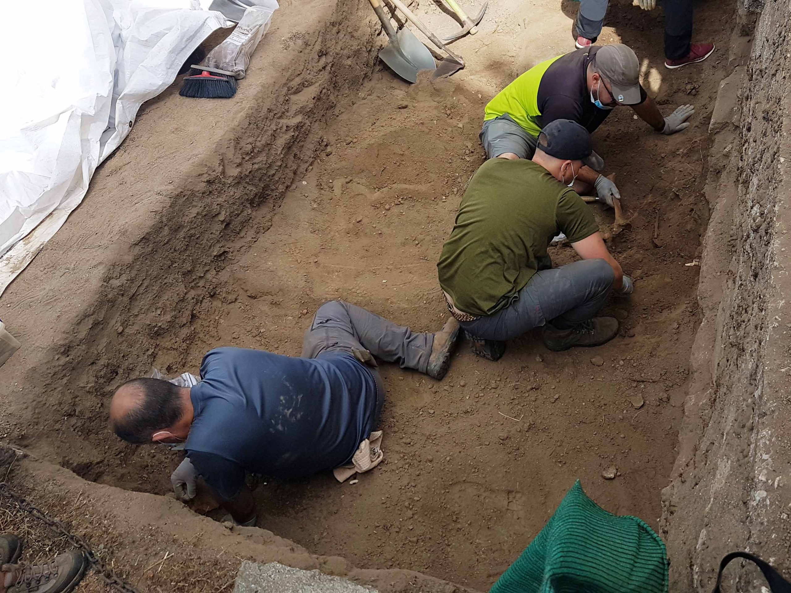 Fosa de El Espinar. / E.R.