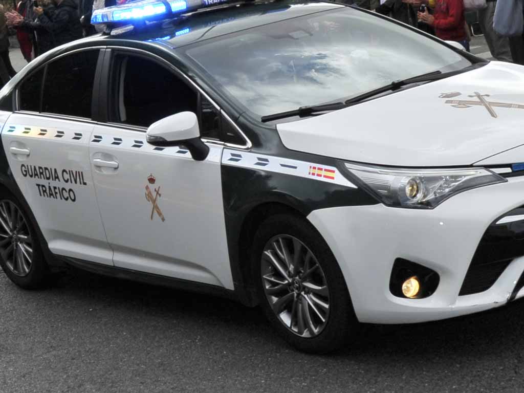 Coche de la Guardia Civil. / KAMARERO