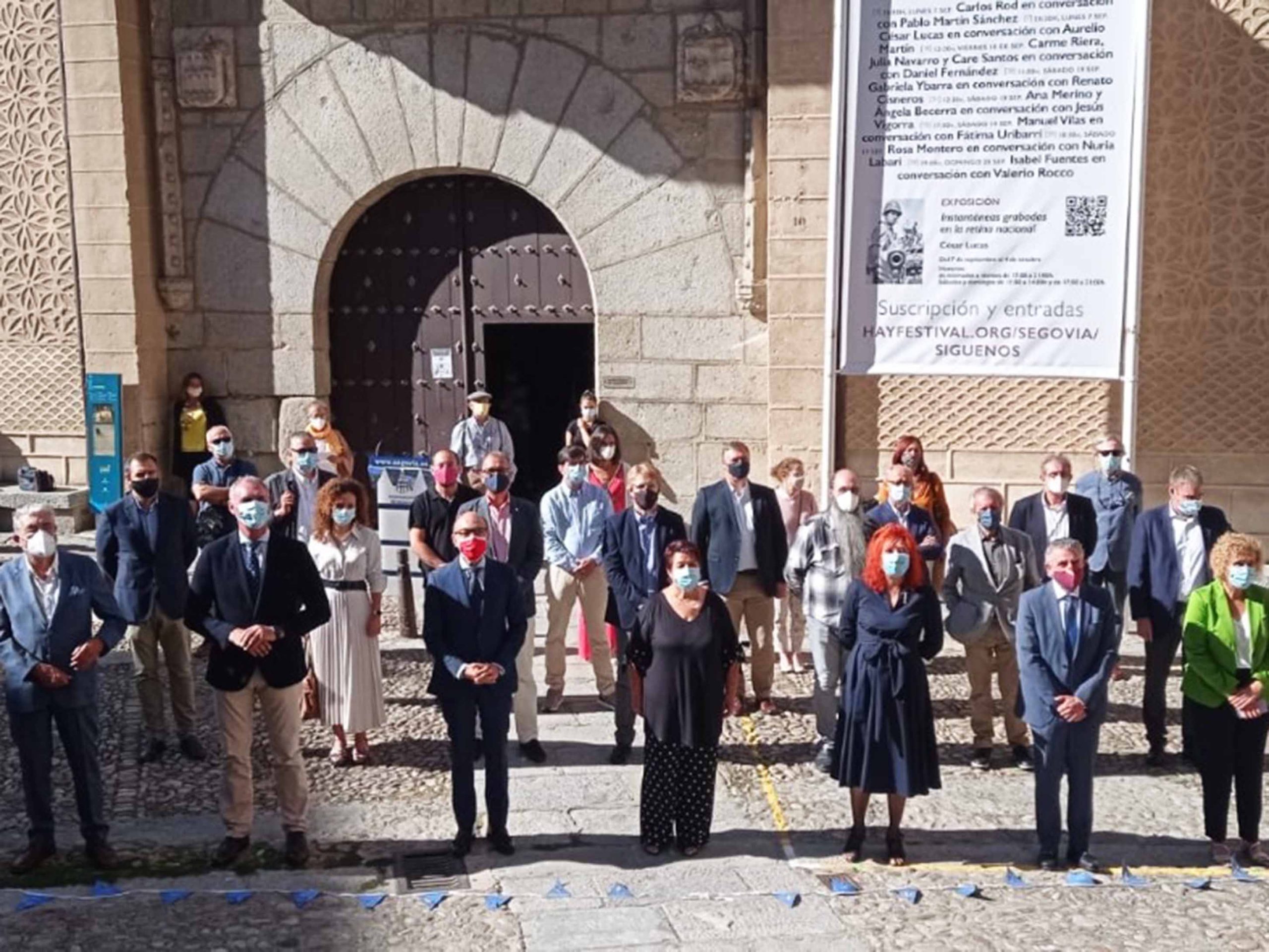 Inauguración del Hay Festival Segovia en La Alhóndiga. / NEREA LLORENTE
