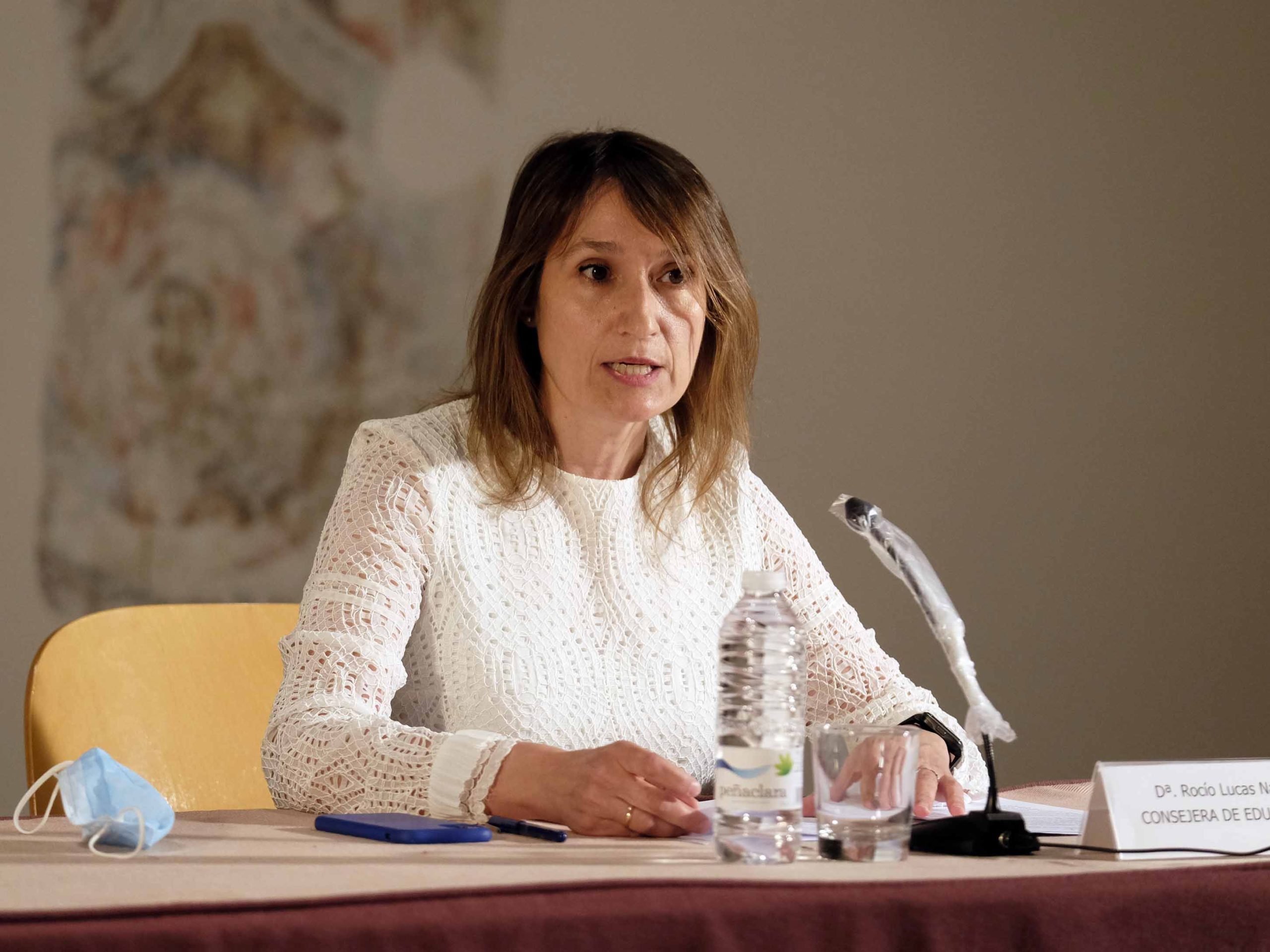 La consejera de Educación, Rocío Lucas. / EL ADELANTADO