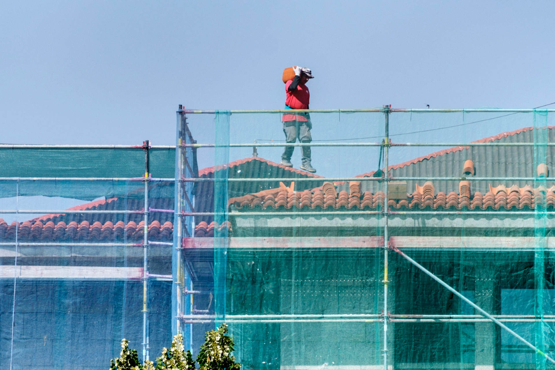 El sector de la construcción ocupó a 5.100 personas en la provincia durante el tercer trimestre del año. / KAMARERO