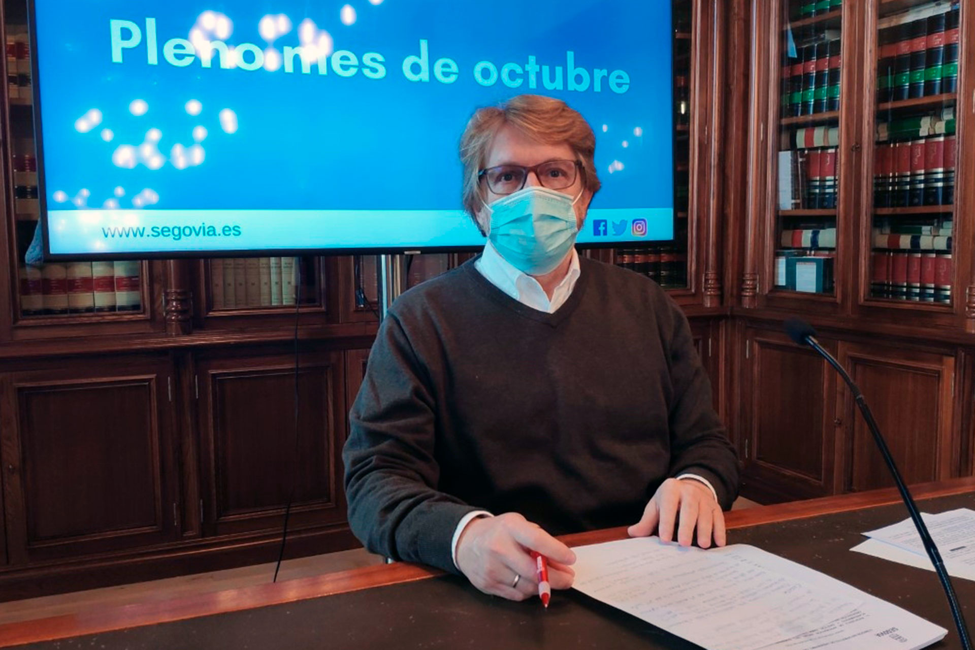 Jesús García Zamora, concejal de Economía y Hacienda. / E. A.