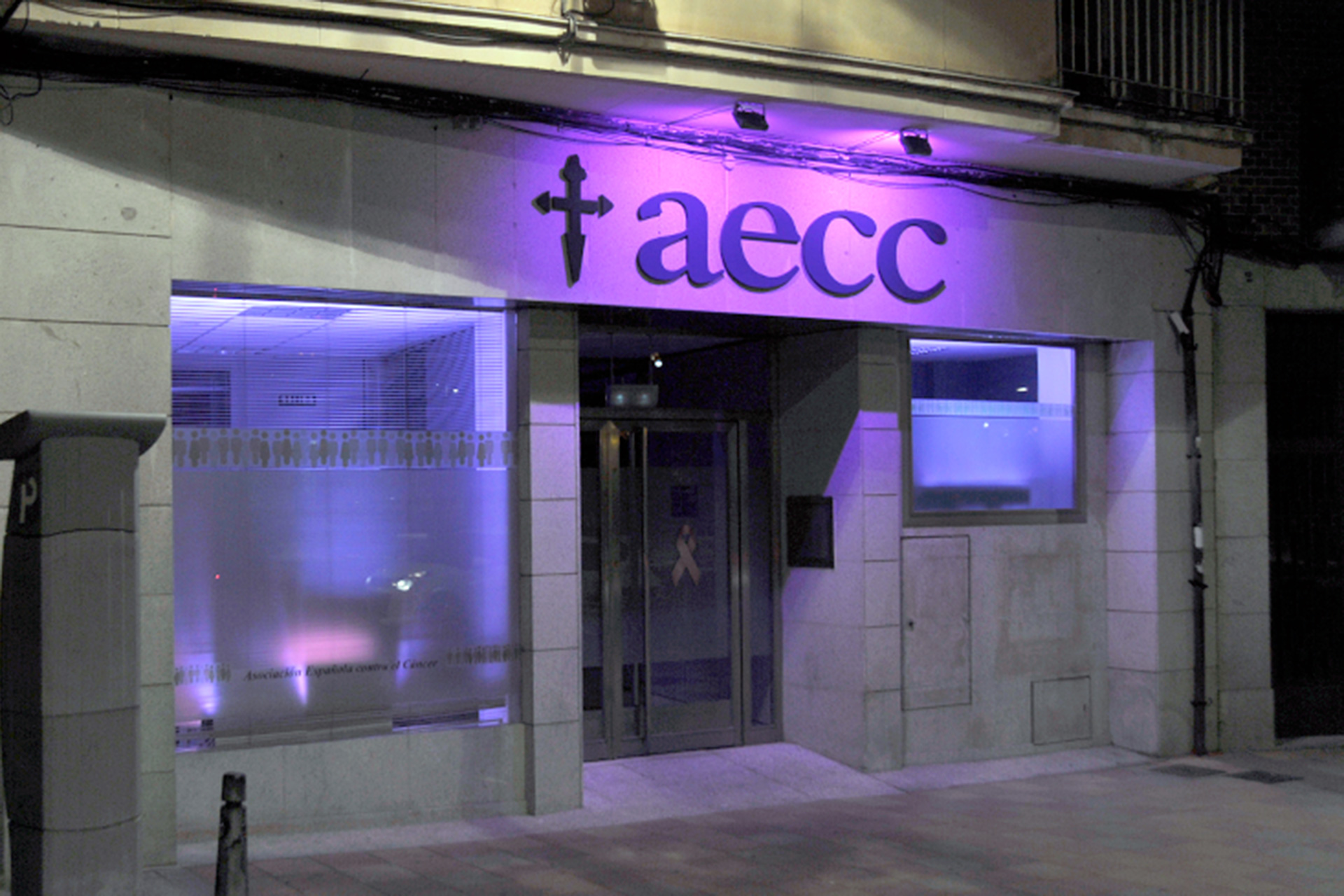 Sede de la asociación en la plaza de Somorrostro de Segovia. / Kamarero