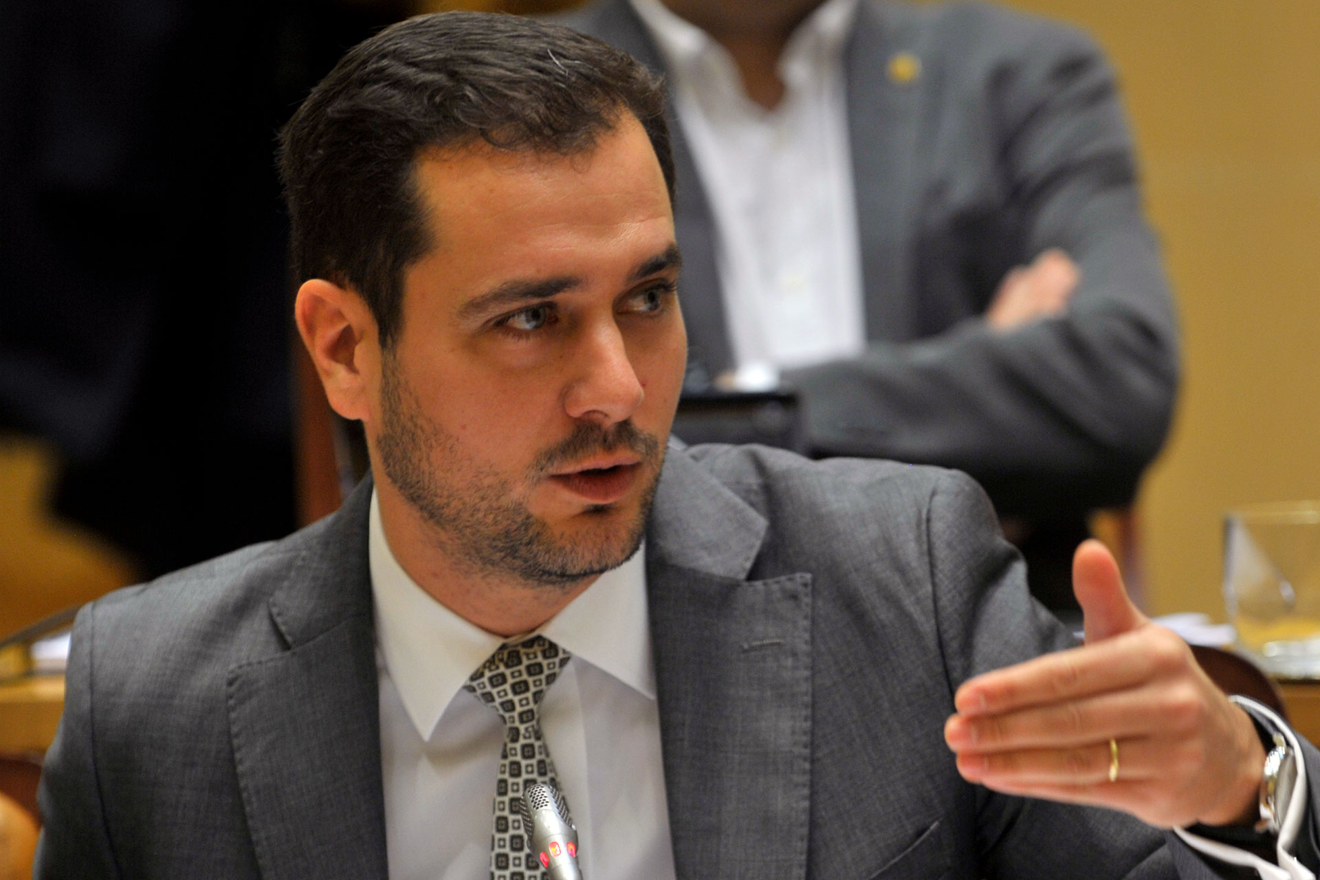 El portavoz del Partido Popular, Pablo Pérez. / KAMARERO