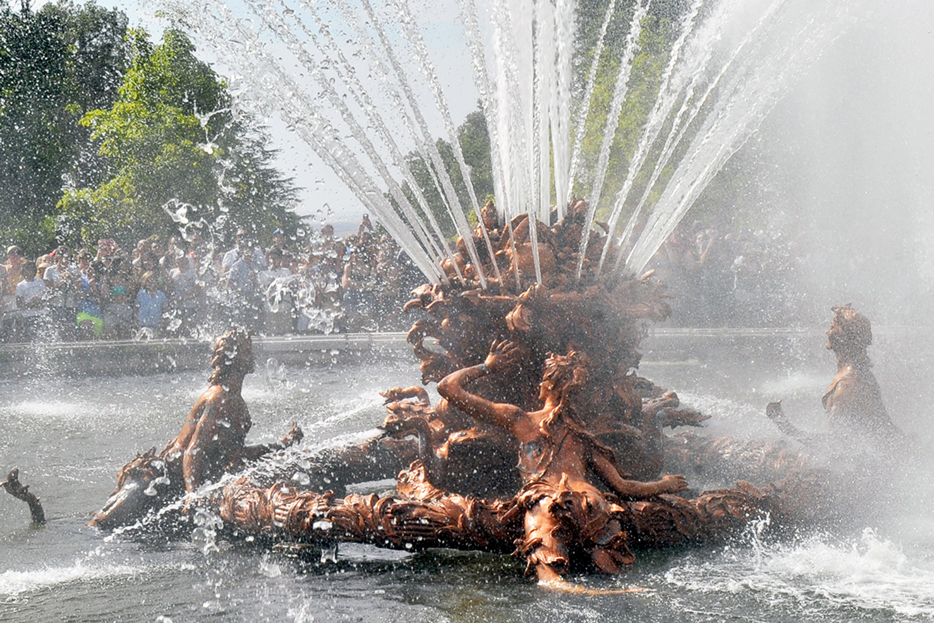 Las fuentes monumentales de La Granja contienen escenas mitológicas. /KAMARERO