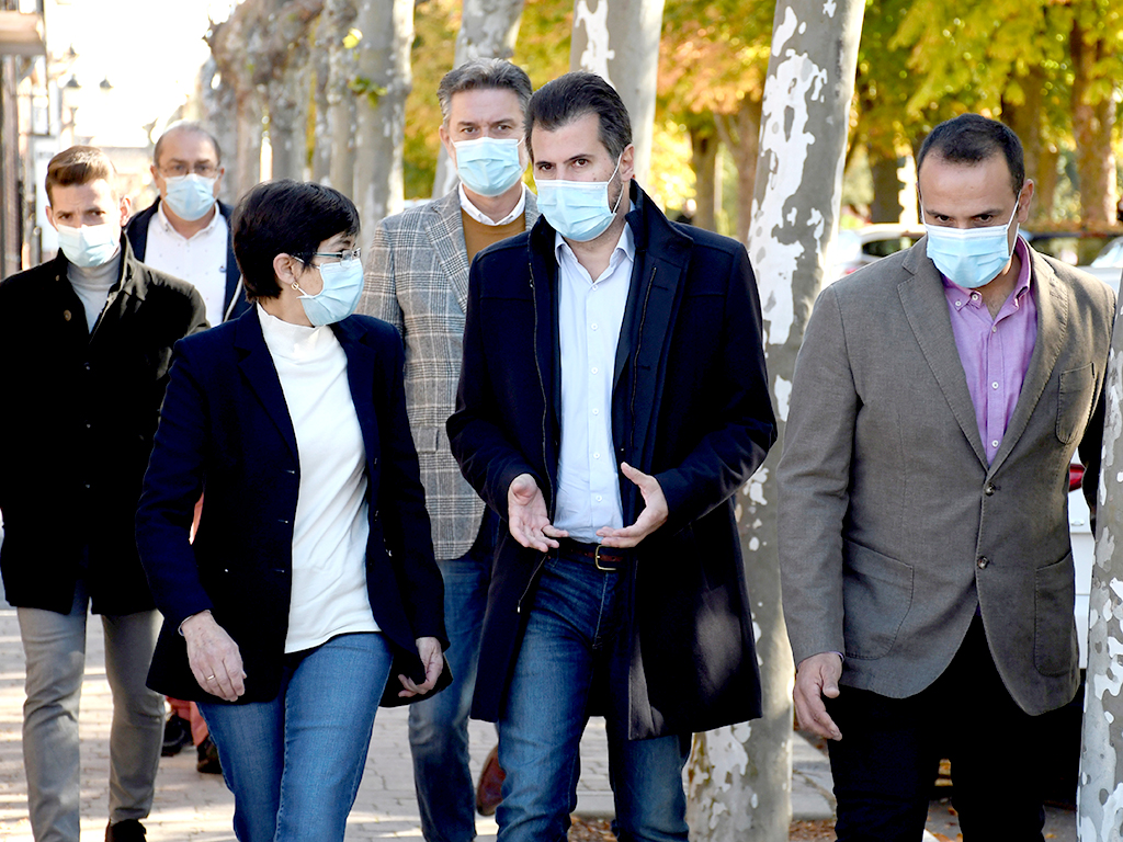 El secretario general del PSOECyL, Luis Tudanca. EFE/PABLO MARTIN