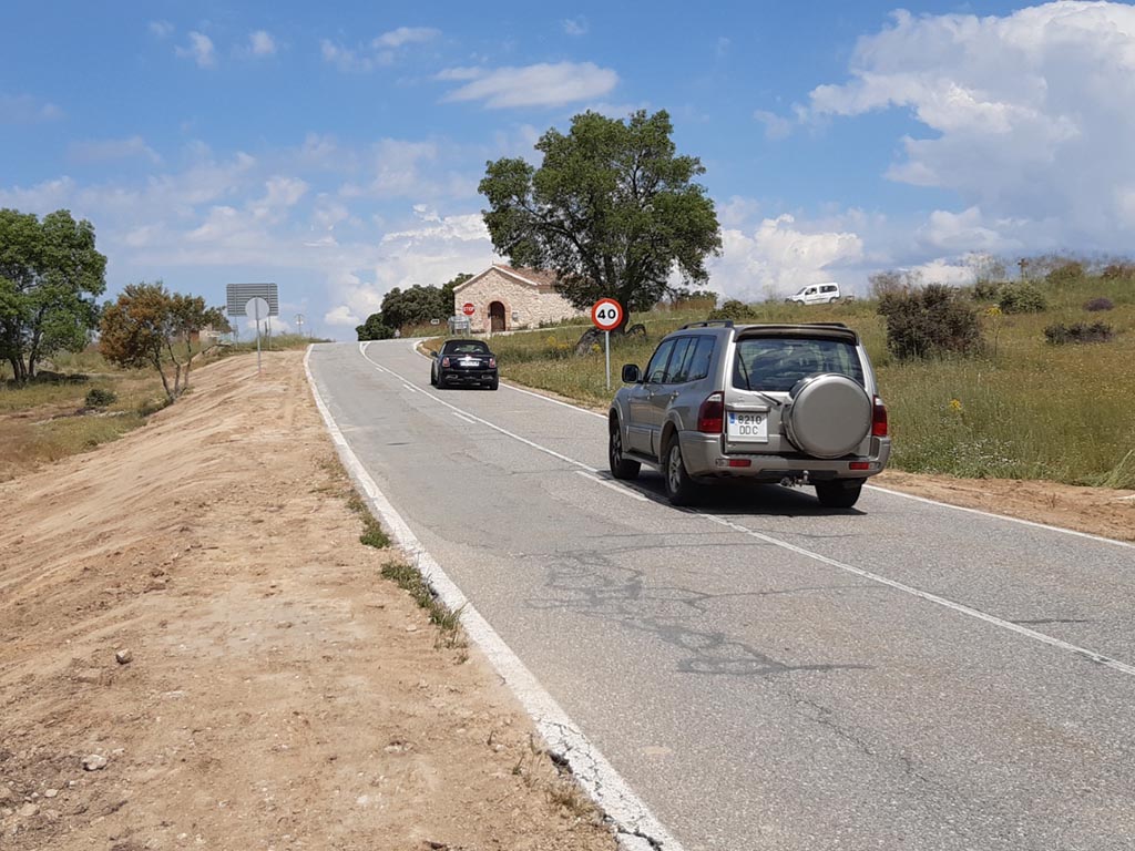 Entrada a Pelayos del Arroyo
