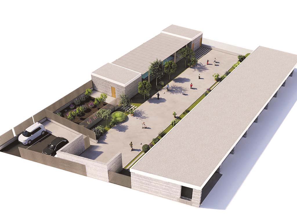 Anteproyecto del centro de día presentado por Autismo Segovia. / E.A