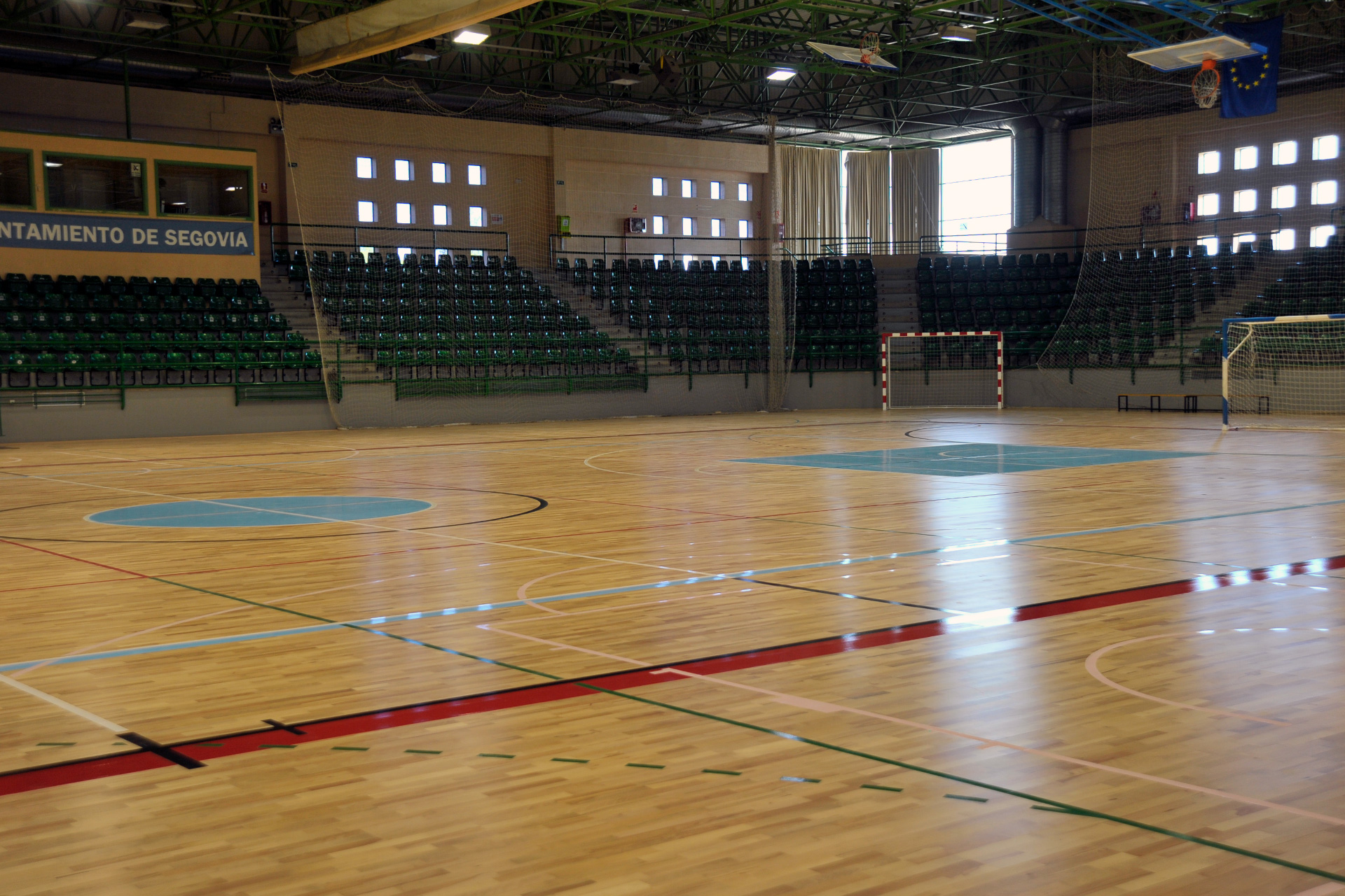 Pabellón Pedro Delgado. / KAMARERO