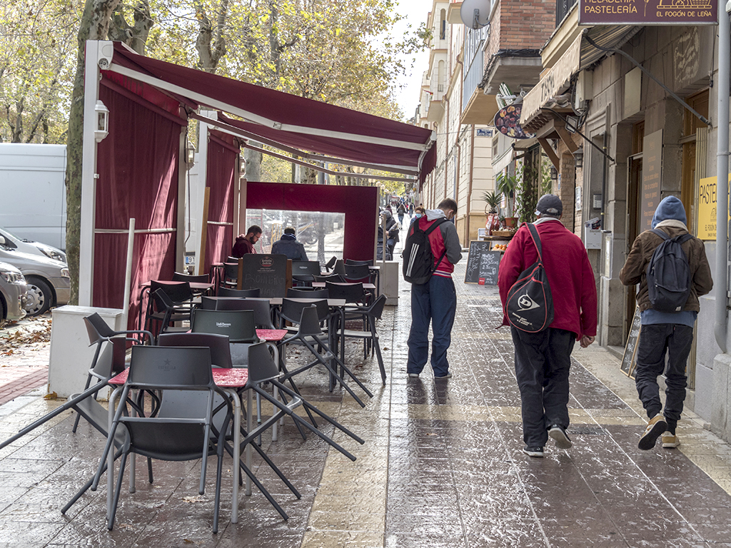 Las terrazas tendrán a partir de hoy menos horas de apertura. /KAMARERO