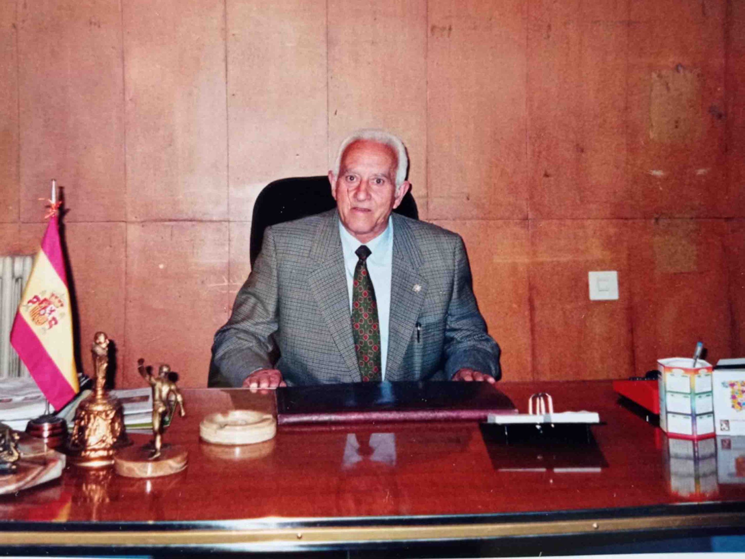 El que fuera alcalde de Aguilafuente Ricardo Casado. / FOTO CEDIDA POR JUAN JESÚS DÍEZ