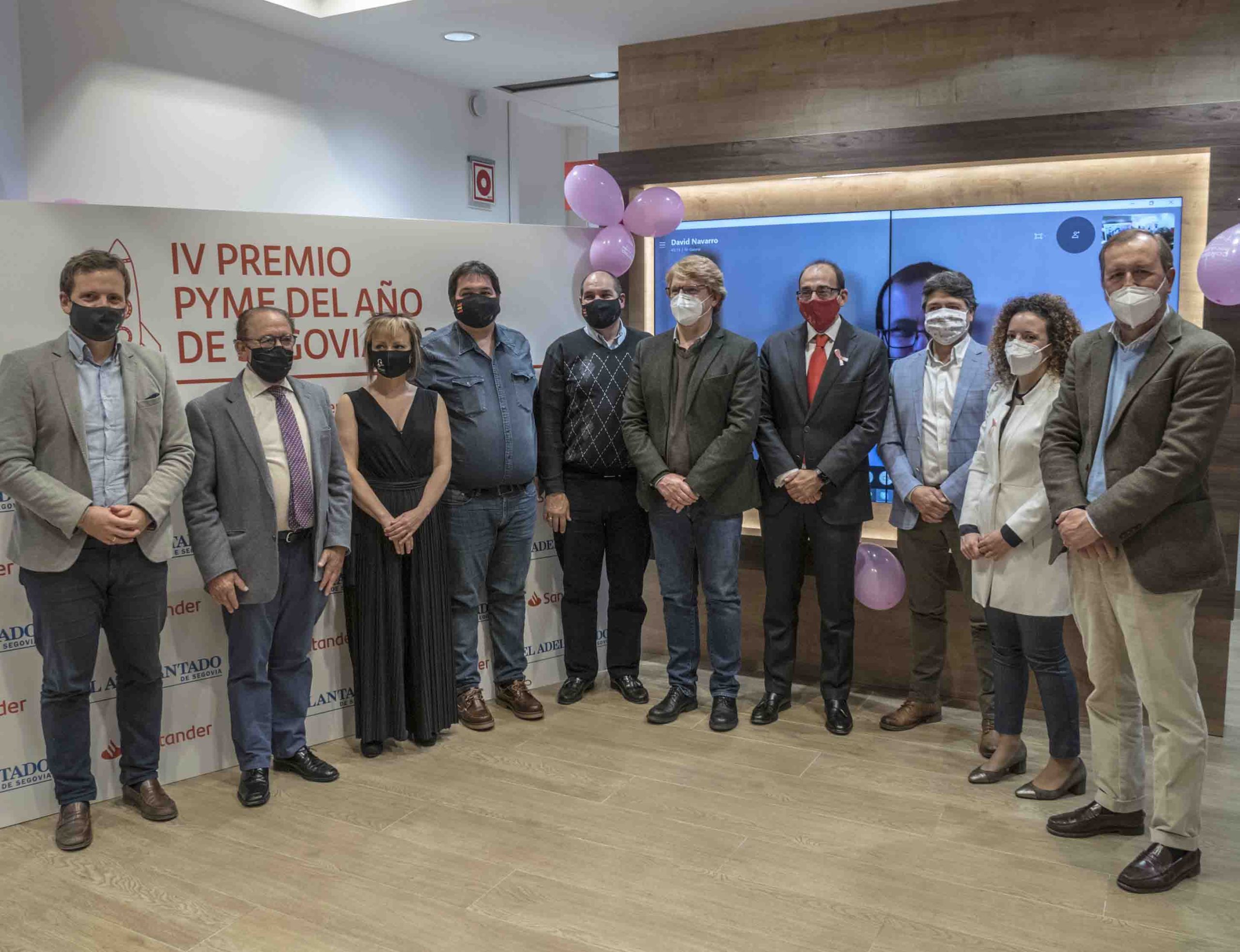 Entrega del IV Premio Pyme del Año de Segovia. / KAMARERO