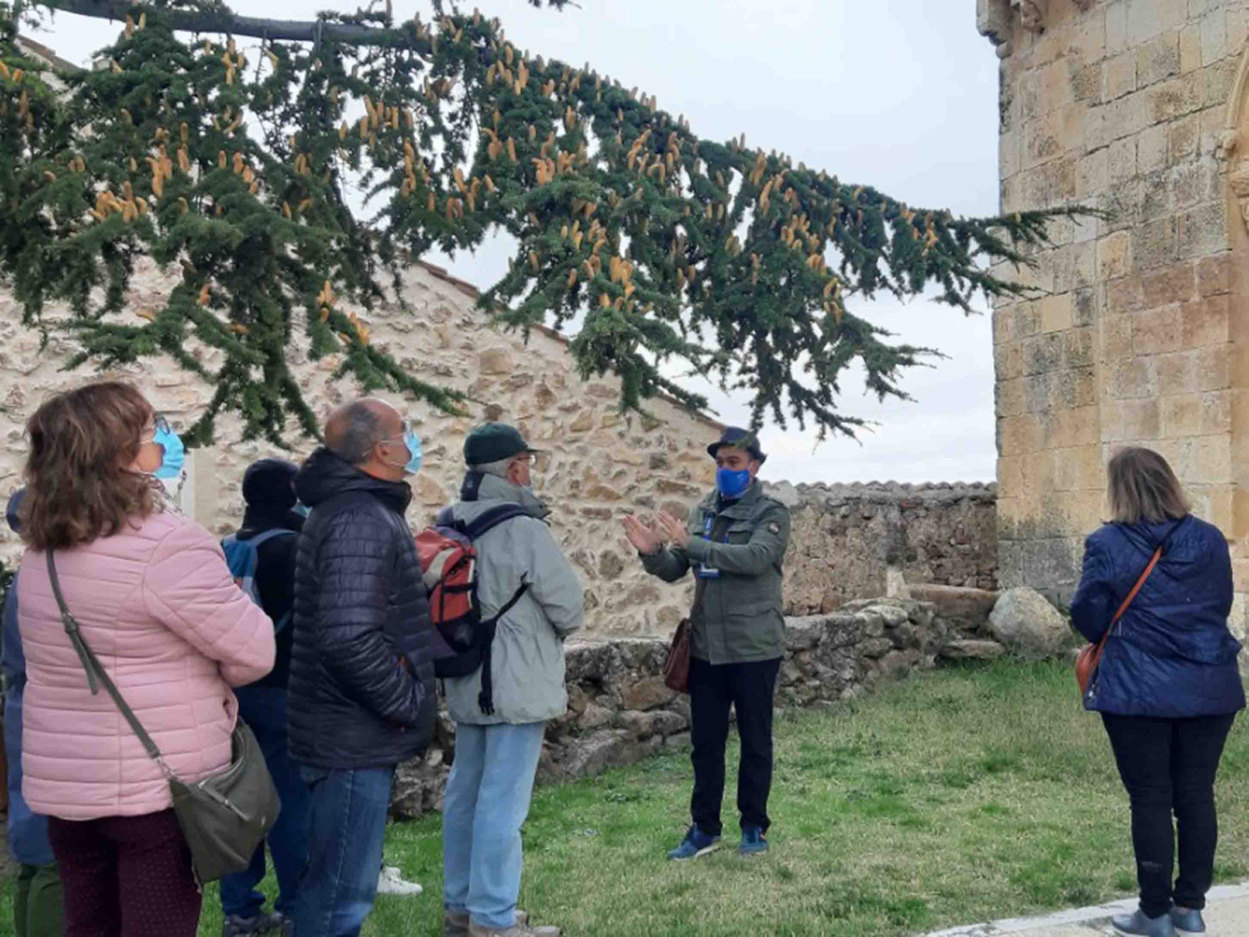 Cuarta visita de 'Viajero, yo te enseñare Segovia' en Trescasas y Sotosalbos. / EL ADELANTADO