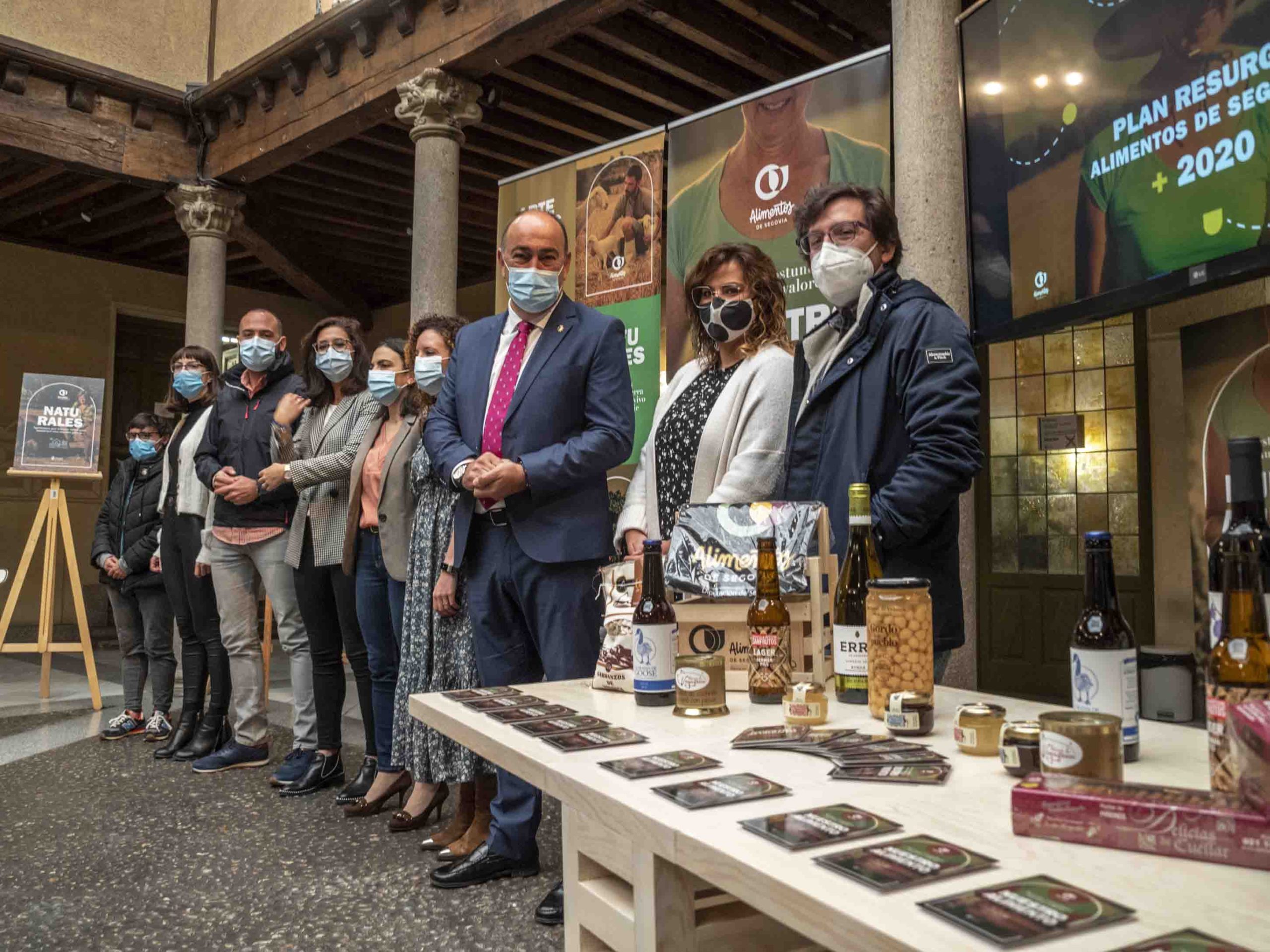 Presentación del nuevo plan de 'Alimentos de Segovia'. / KAMARERO