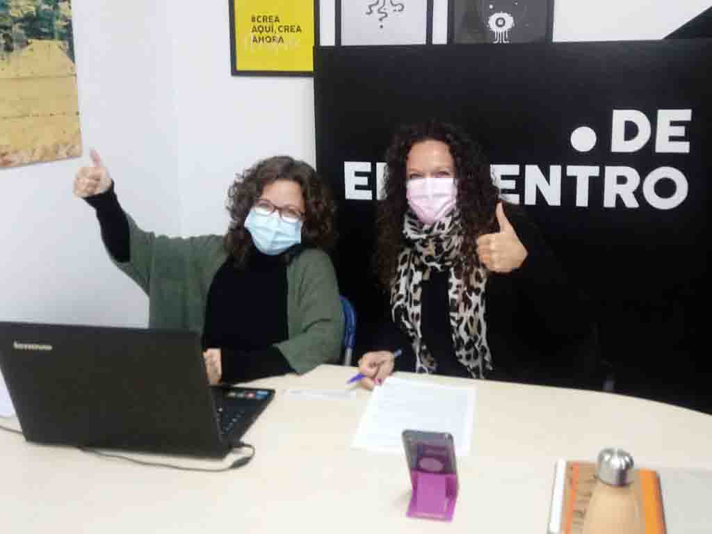 Nuria San Frutos y Otero de Pablo de Territorio Rampinge