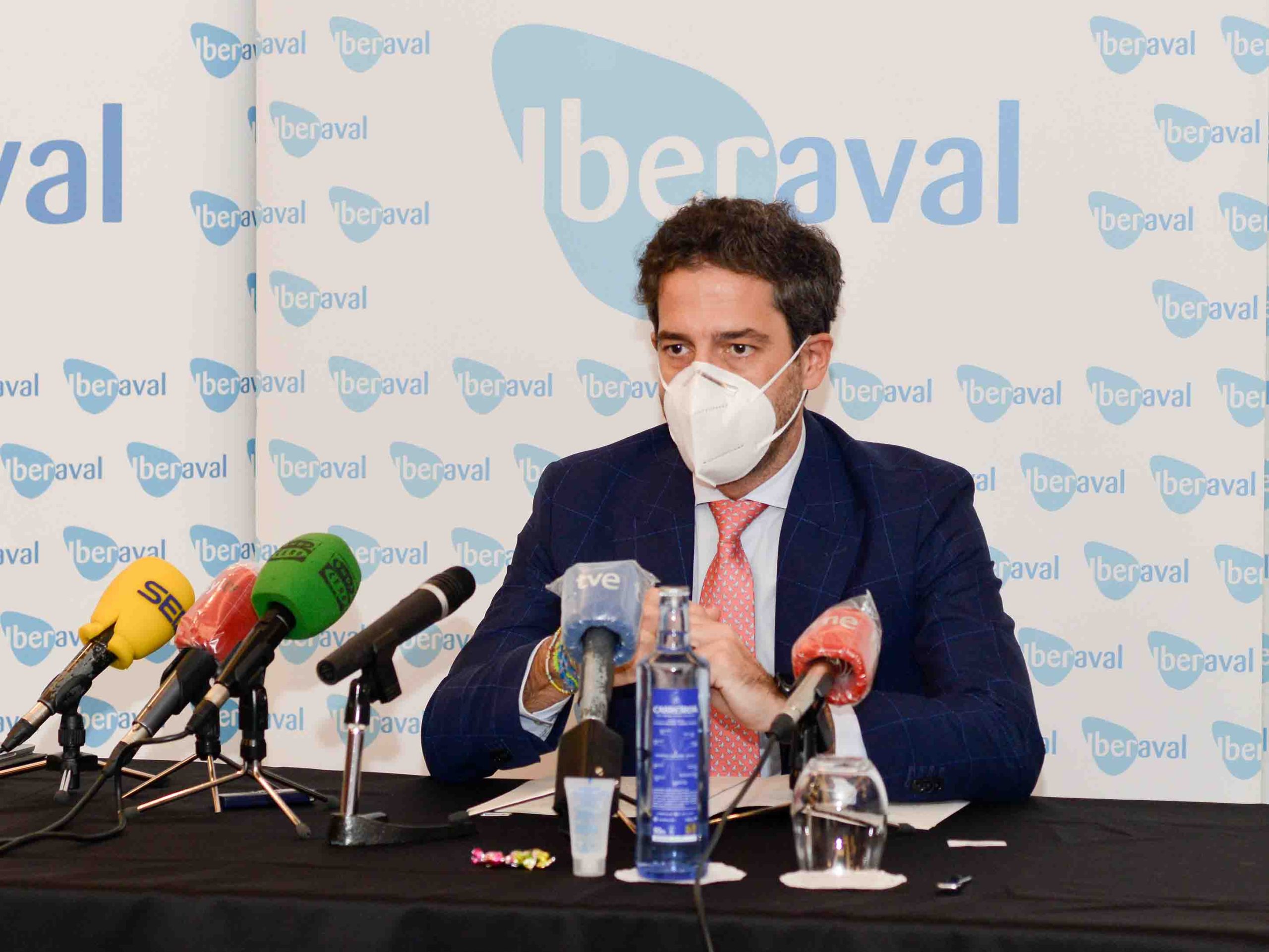 El presidente de la sociedad de garantía (SGR) de Iberaval, César Pontvianne. / EL ADELANTADO