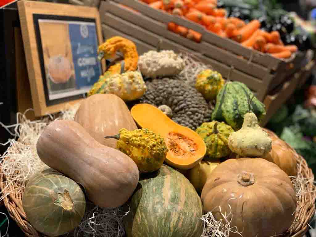 Carrefour apuesta por la calabaza segoviana de Verduras Tabuenca 1 Calabazas. / EL ADELANTADO