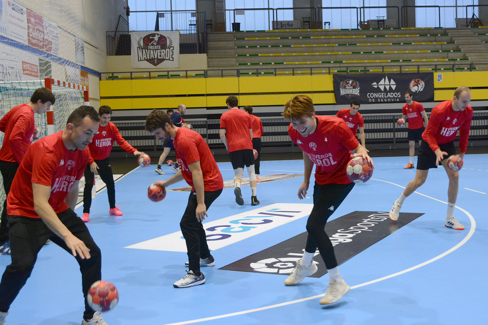 Un momento de un entrenamiento. /AMADOR MARUGÁN
