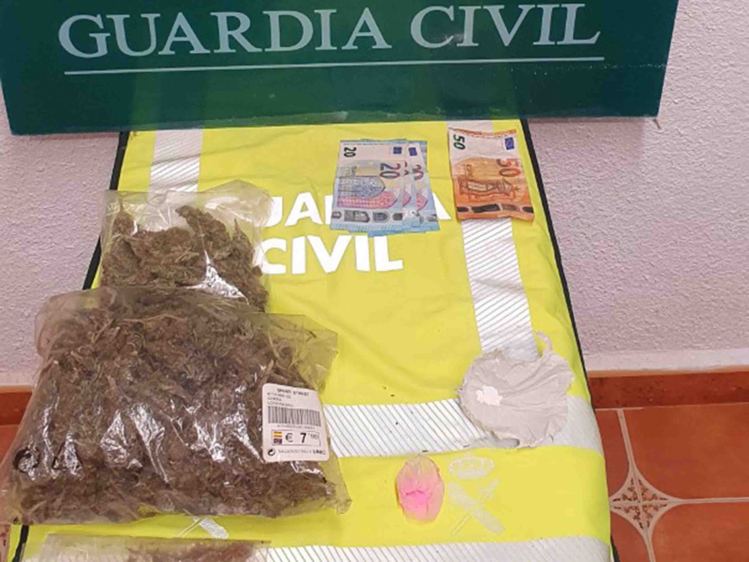 Detención por tráfico de marihuana. / EL ADELANTADO