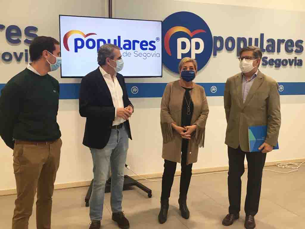 Parlamentarios segovianos del PP. / EL ADELANTADO