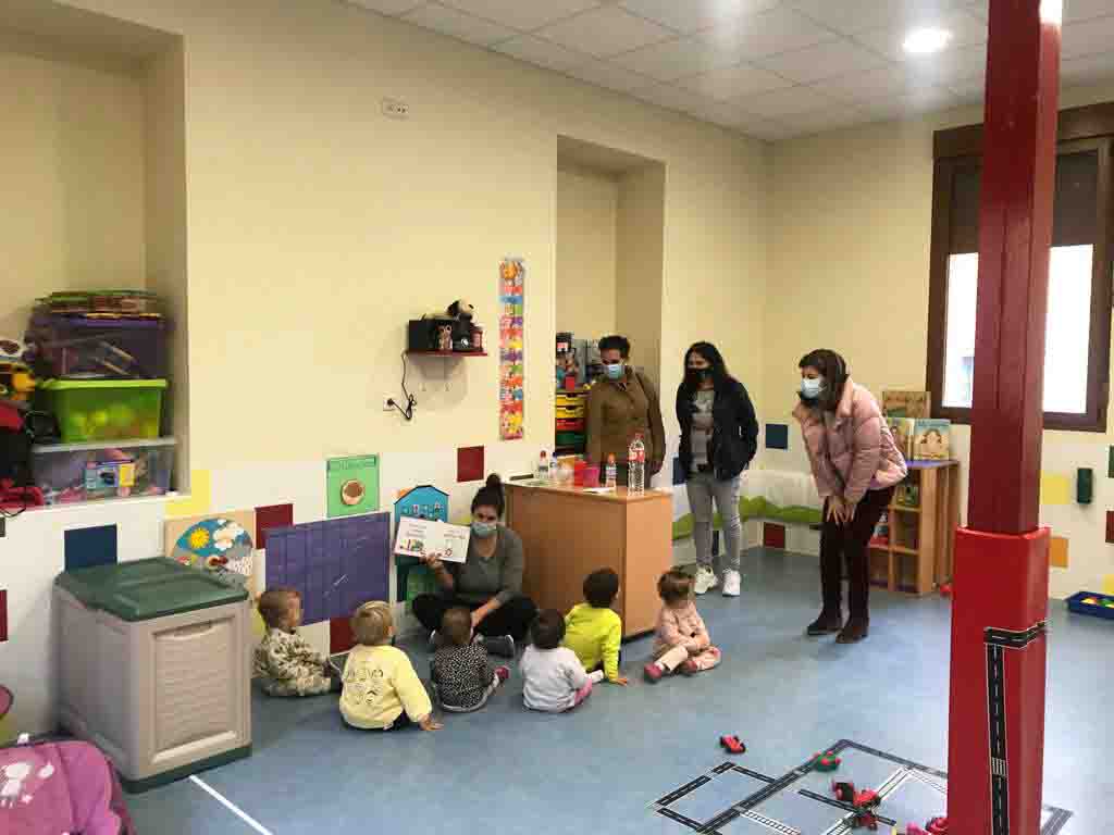 La guardería de Escalona del Prado, integrada en el programa 'Crecemos' de la Diputación. / EL ADELANTADO