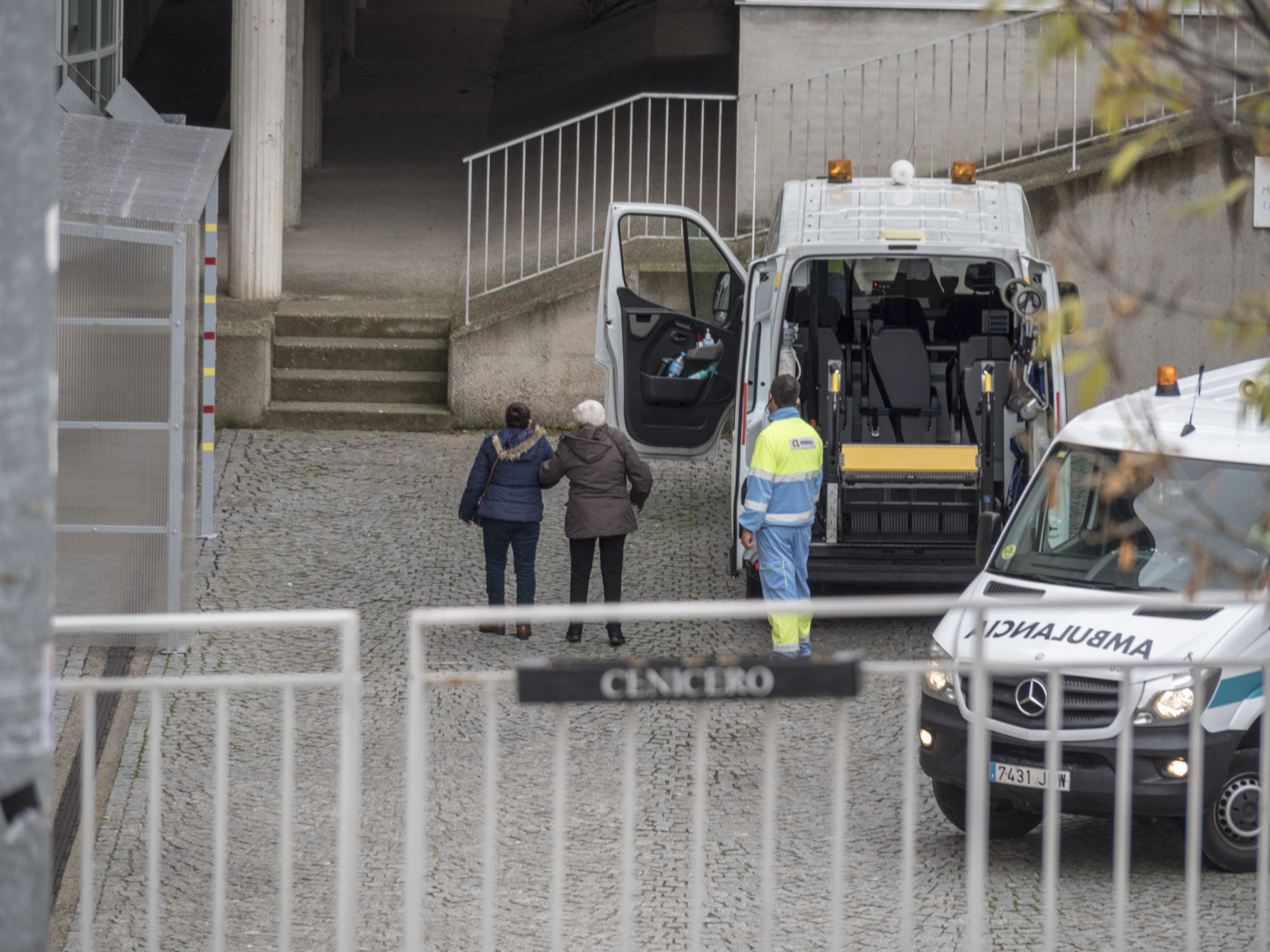 Afueras del Hospital General de Segovia. / KAMARERO