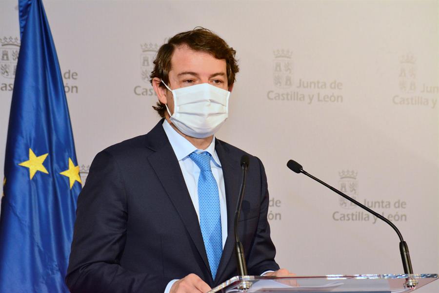 El presidente de la Junta de Castilla y León, Alfonso Fernández Mañueco. EFE/ Almudena Álvarez