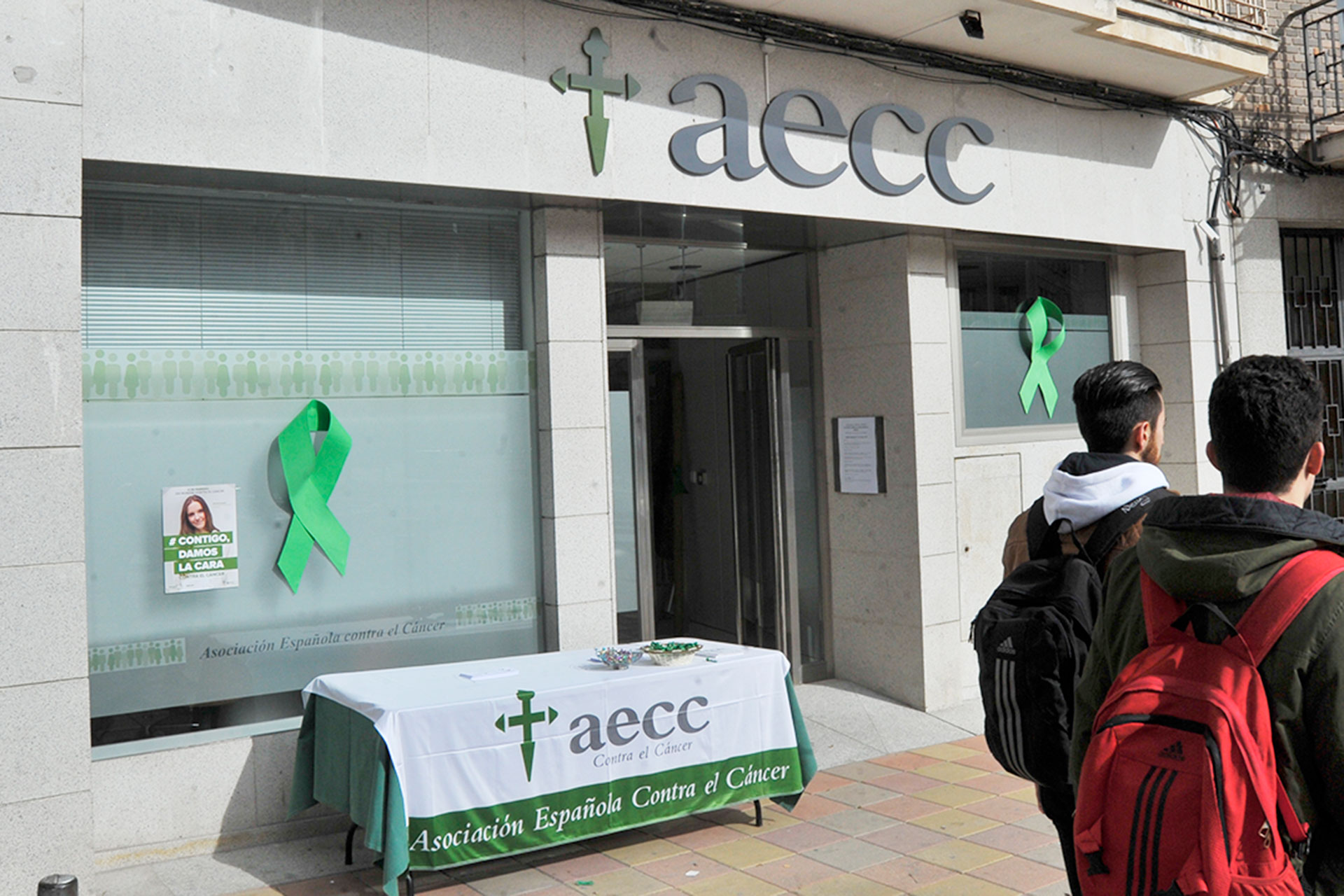 Sede de la Asociación Española Contra el Cáncer (AECC), en la plaza de Somorrostro de Segovia. / Kamarero