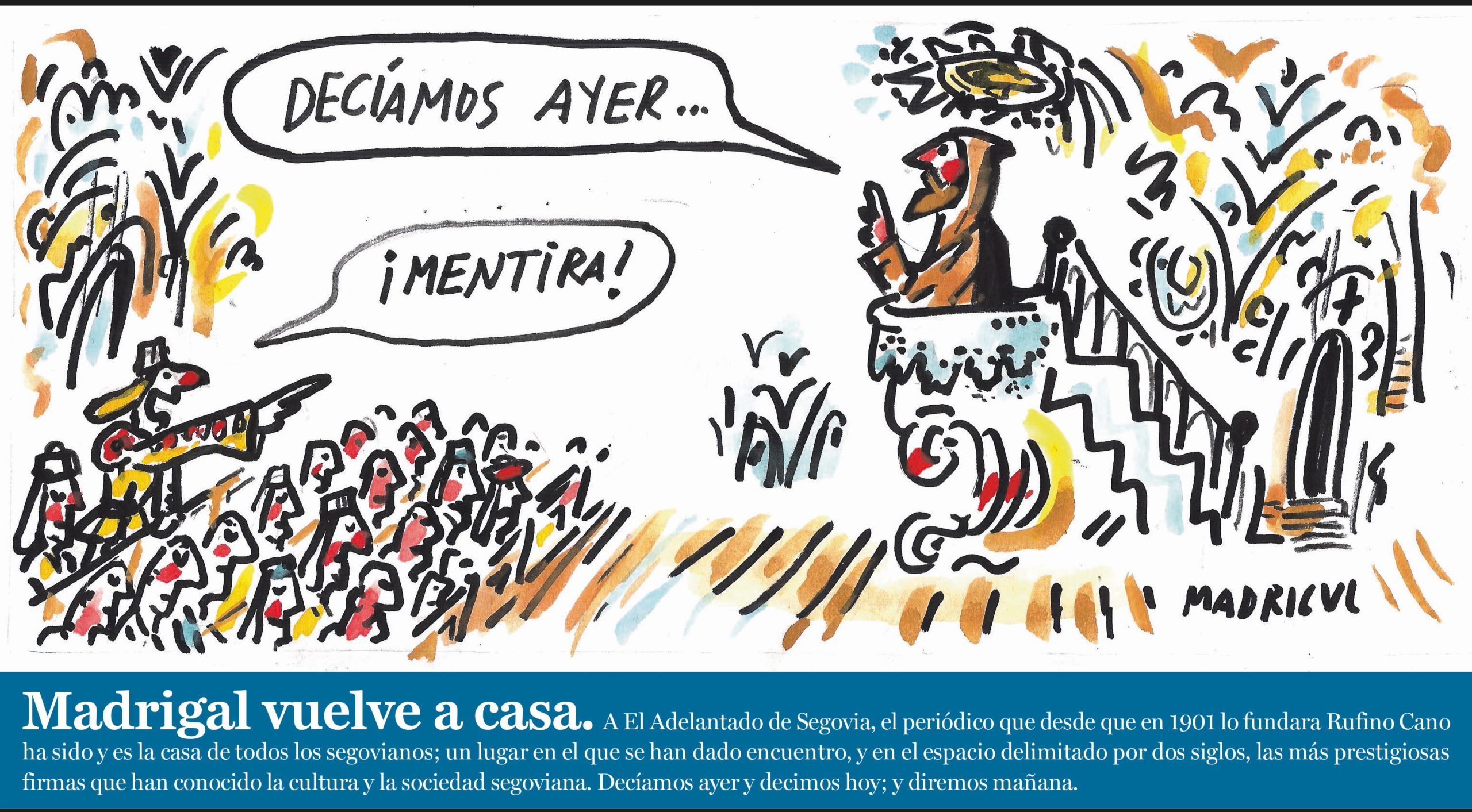 Madrigal: apunte sobre uno de los mejores humoristas españoles 2 Adelantado de Segovia scaled