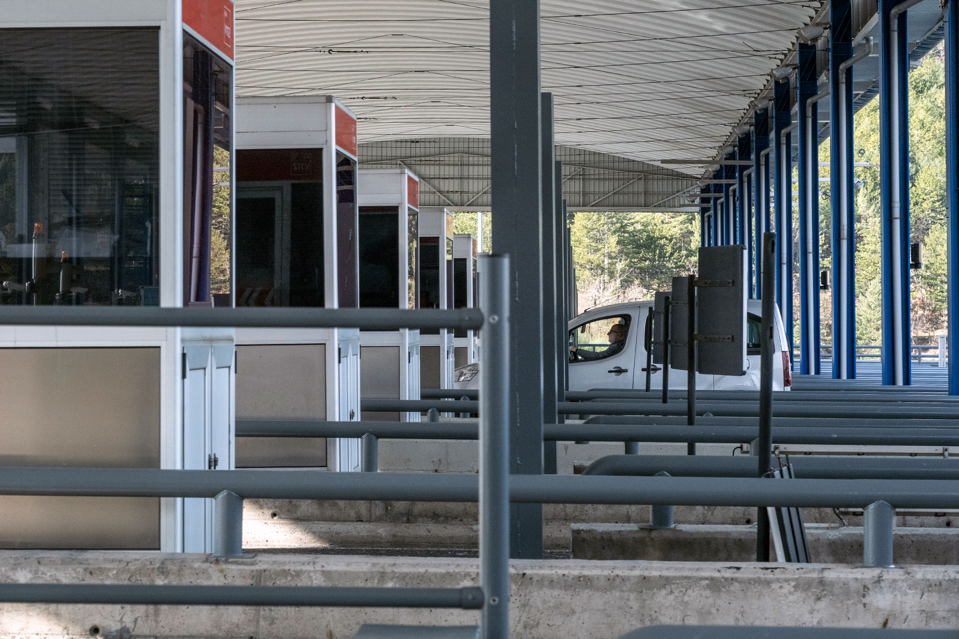 Peaje de San Rafael, en la AP-6. /KAMARERO