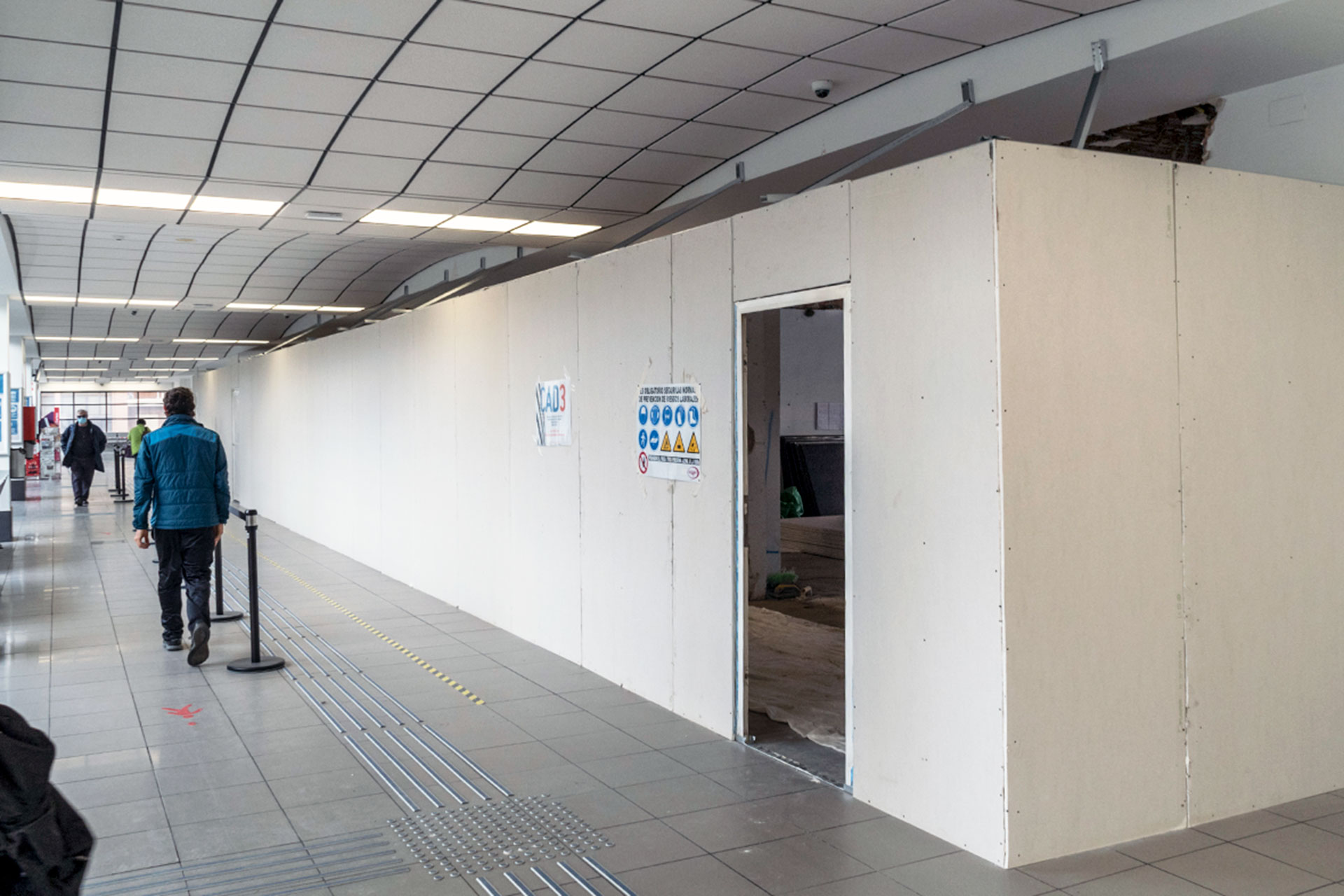 Espacio destinado a la sede de la Concejalía de Tráfico, Transportes y Movilidad, de 172 metros. / Kamarero