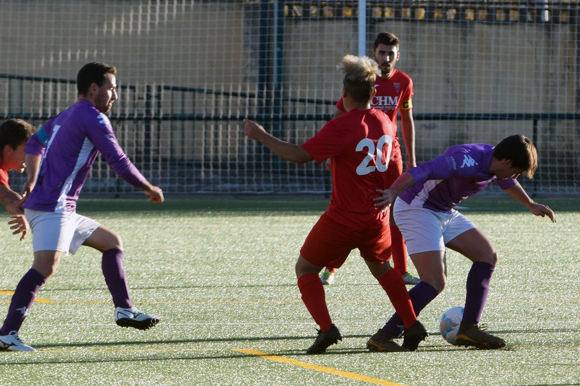 Un lance del partido entre Monteresma y Abejar. / ROCÍO PARDOS