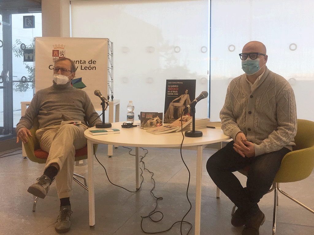 Juan Carlos Monroy y Ángel González Pieras, durante la presentación.