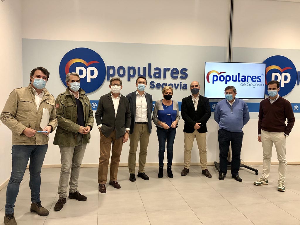 El PP renueva la Junta local del Real Sitio de San Ildefonso. / E.A