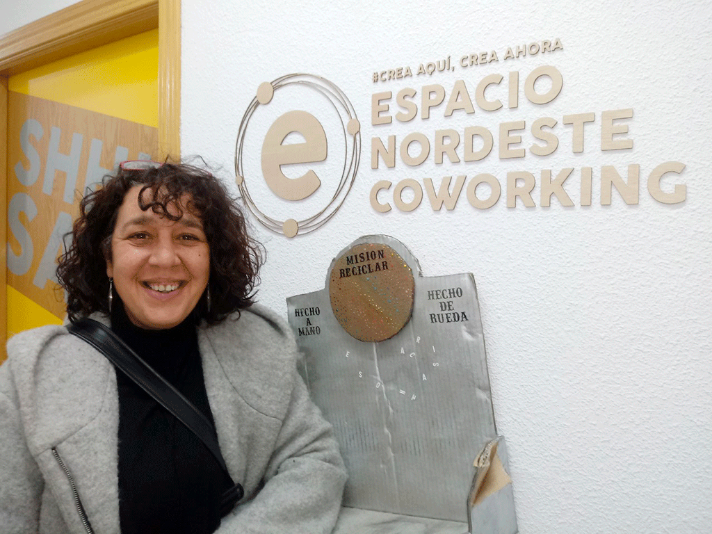 La empresaria Marta Núñez Cacho expuso el ejemplo de su empresa en el encuentro. / EL ADELANTADO