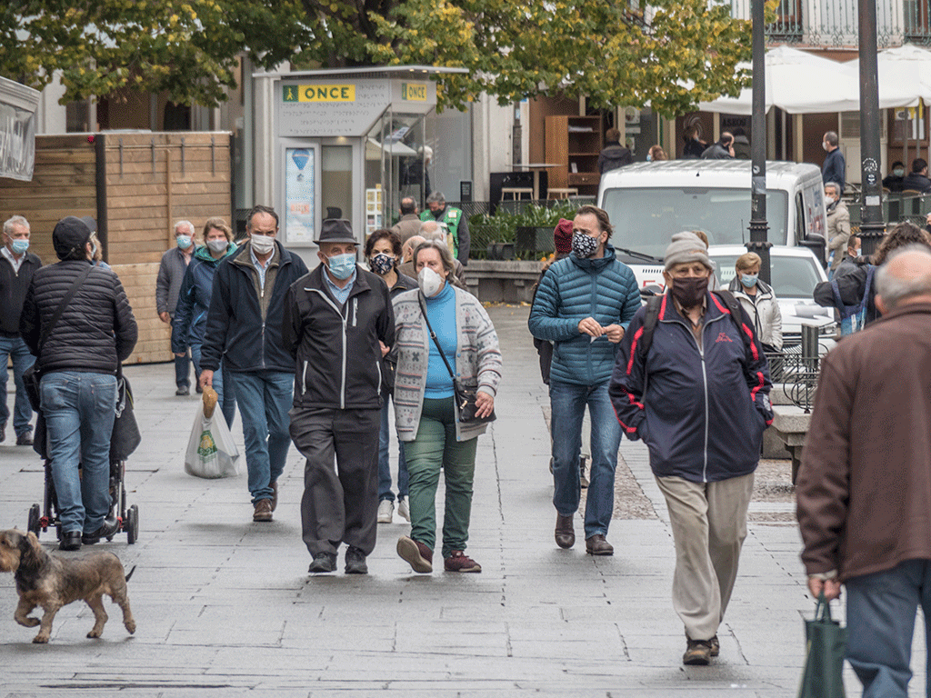 La mejoría en los datos de Segovia se perpetúan y hacen soñar con una futura desescalada. / KAMARERO