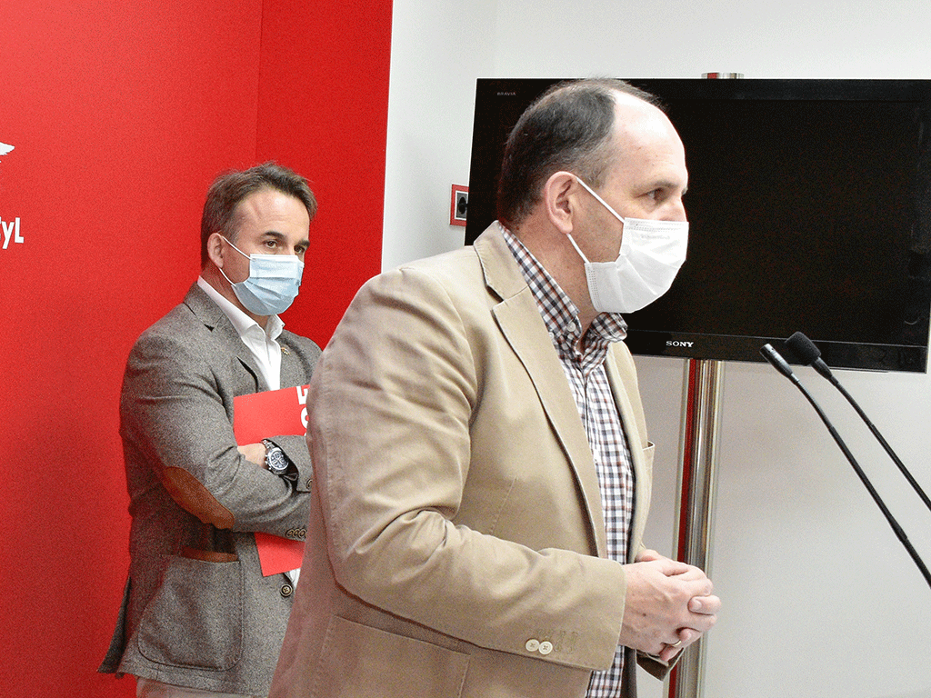 Los socialistas José Luis Aceves y Máximo San Macario. / EL ADELANTADO