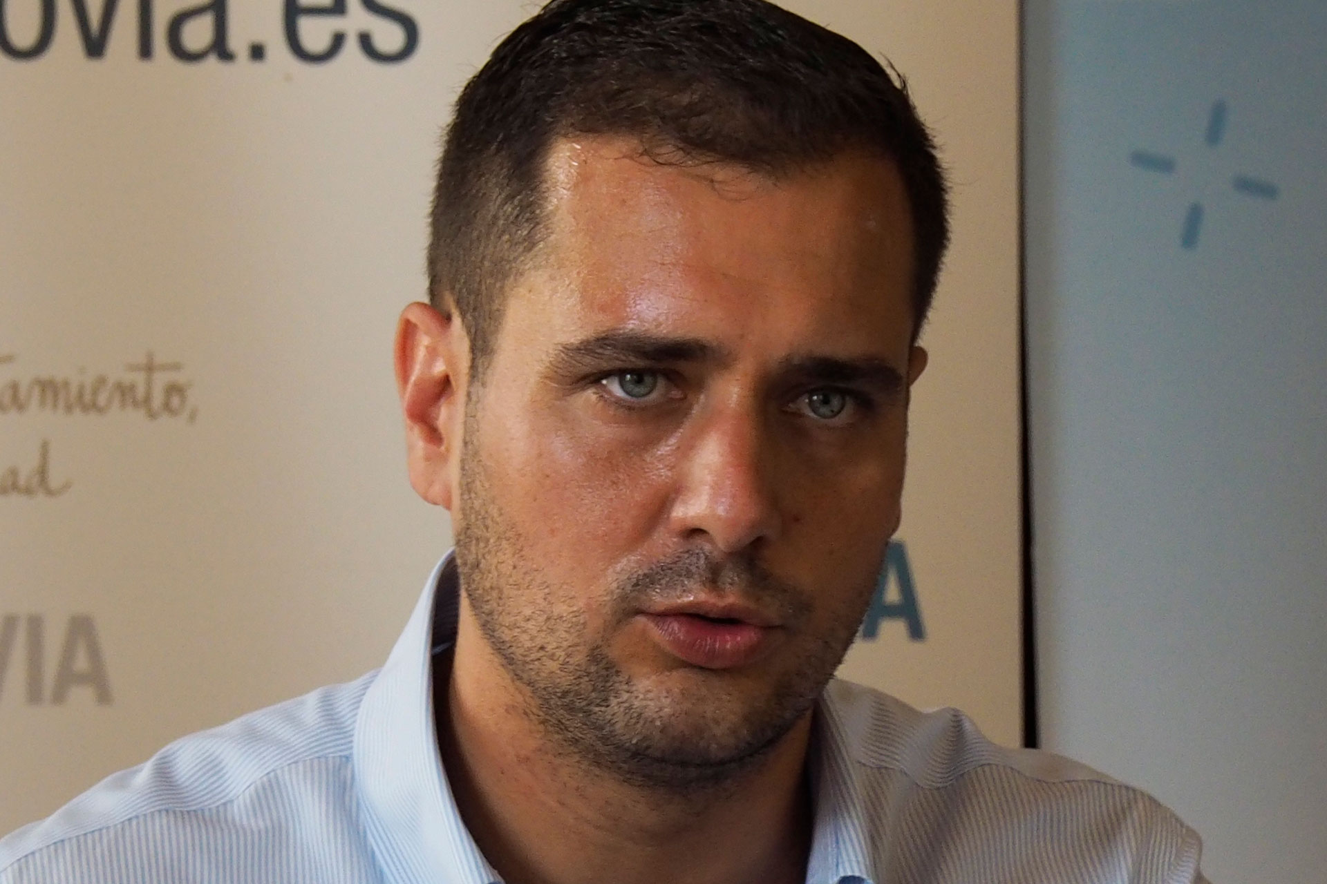 Pablo Pérez, portavoz del PP en el Ayuntamiento de Segovia. / Kamarero