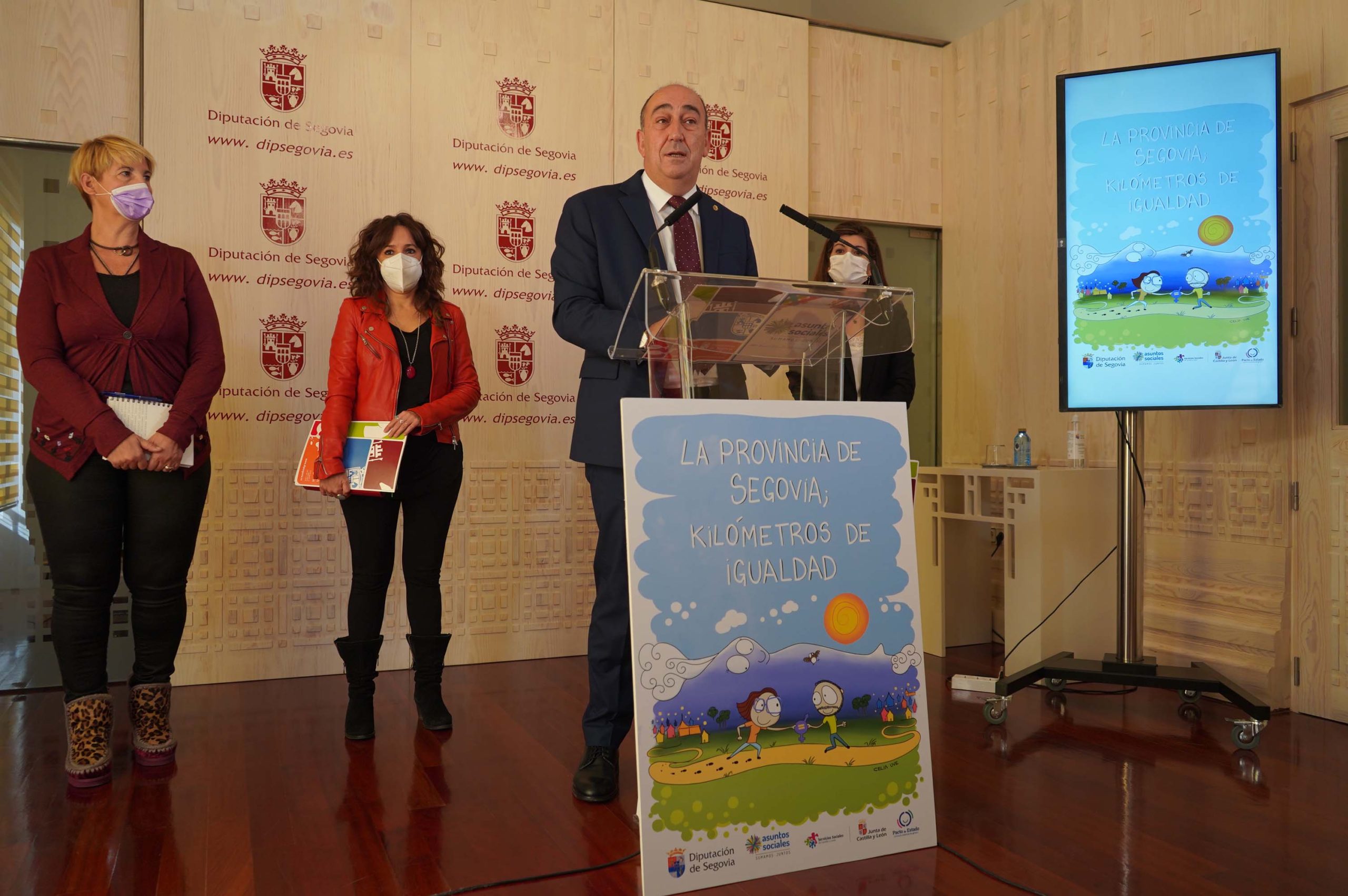 ‘Kilómetros de Igualdad', formación desde una perspectiva de género 1 Presentación del proyecto de la Diputación 'Kilómetros de Igualdad'. / E.A