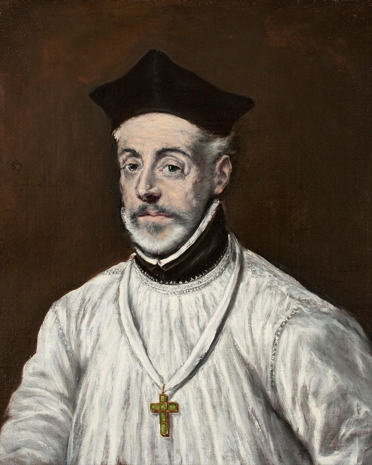 Diego de Covarrubias, Obispo de Segovia y Presidente del Consejo Real 1 Retrato de Diego de Covarrubias. El Greco. / E.A