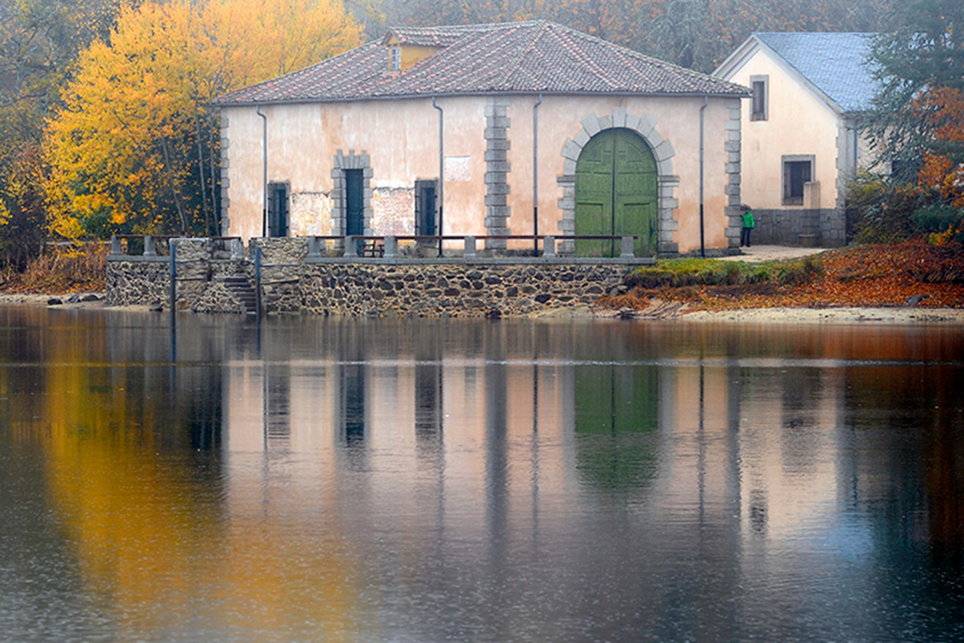 El estanque de El Mar, se sitúa en los Jardines Reales. /KAMARERO