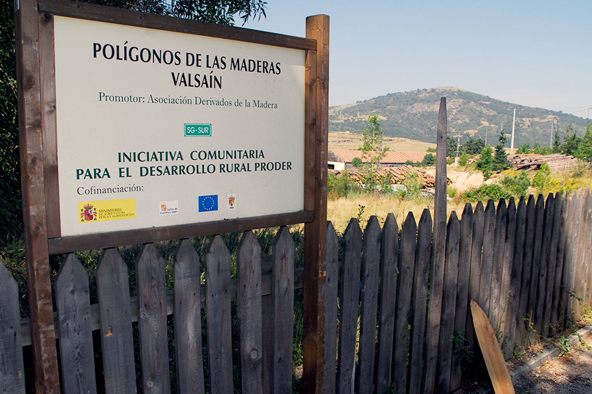 El polígono de Buenos Aires se ubica junto al Aserradero de Valsaín. /KAMARERO