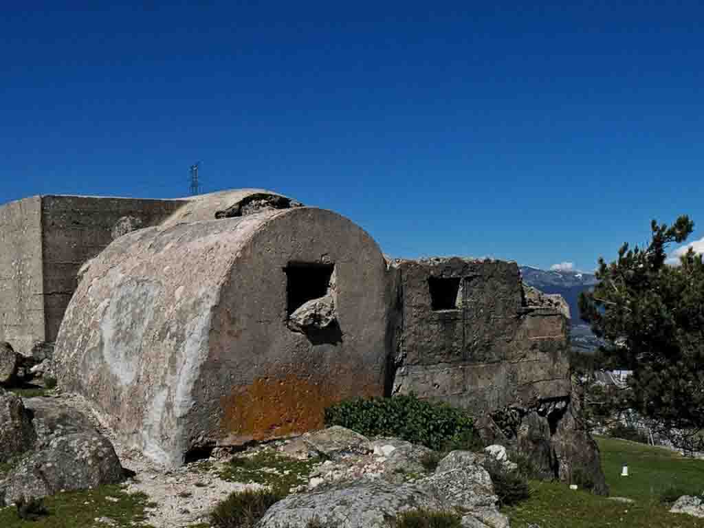 Trinchera de la guerra civil en El Espinar. / EL ADELANTADO